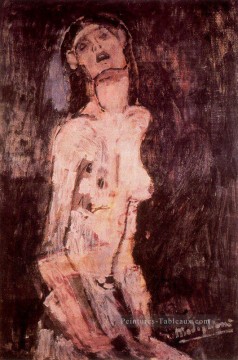 Amedeo Modigliani œuvres - une souffrance nue Amedeo Modigliani